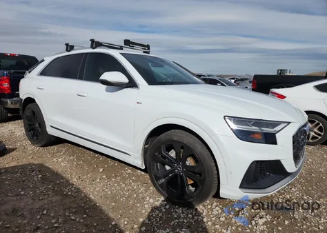 2021 Audi Q8 Premium Plus S-Line z USA, uszkodzony, nr VIN WA1EVAF13MD016361